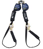 Nano-Lok Arc Flash Tie-Back Twin-Leg Quick Connect Self Retracting Lifeline - Web | 3101565