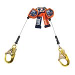 Nano-Lok edge Twin-Leg Quick Connect Self Retracting Lifeline - Cable - 8 Ft. | 3500249