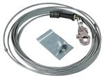 FAST-Line Stainless Steel Cable Assembly with Hook - 130 ft. | 3900114