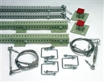 Sinco Networks Rack Guard Extension Starter Kit - Flush | 4101503