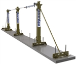 SecuraSpan Rebar/Shear Stud Horizontal Lifeline System - 30 ft. | 7400630