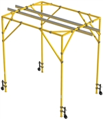 FlexiGuard Fixed height Box Frame System with 30 ft. Anchor Height | 8530427