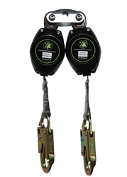 Class A Double Retractable Lifeline - 7 ft. with snap hooks