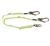 FSP Extreme 6' Adjustable Dual Leg Shock Lanyard with Rebar Hooks | FS566-AJ