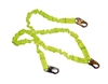 Double Leg Stretch Shock Absorbing Lanyard