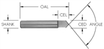 SN310 - 15 Degree Engraving Bit