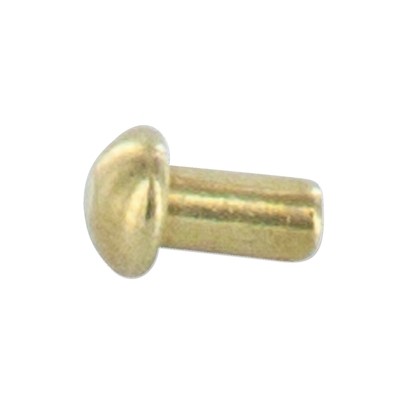 BRASS RIVET FOR SERIAL NUMBER TAGS