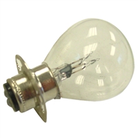 6-Volt Double Contact Light Bulb with Ring