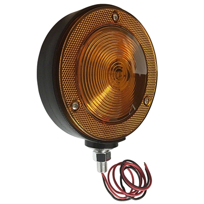 12 Volt LED Round Fender & Cab Warning Light