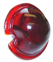 John Deere: M MI MT B R; A G Red Glass Tail Light Lens