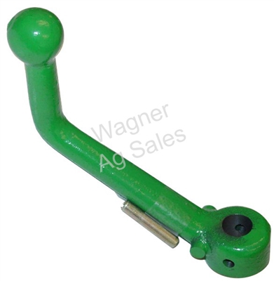 ADJUSTABLE UPRIGHT CRANK HANDLE W/ ROLL PIN