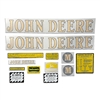 Early John Deere M Vinyl Die Cut Decal Set