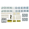 Vinyl Die Cut Decal Set for John Deere Late 530