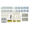 Vinyl Die Cut Decal Set for John Deere Late 630