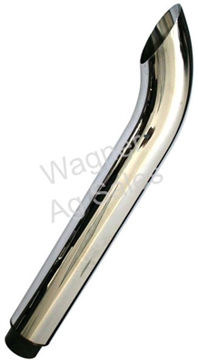 CHROME EXHAUST STACK W/ BEND
