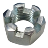 Slotted Hex Nut, 7/16"