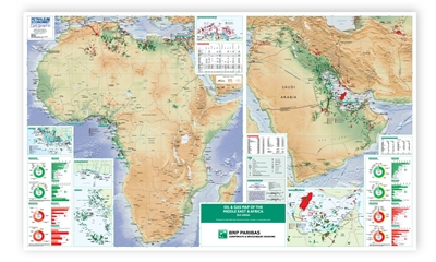 Map | Oil & Gas Map of the Middle East & Africa