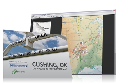 Map | Cushing, OK Oil Pipeline Infrastructure Map