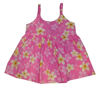 KYs Childrens Pink Hawaiian Dress