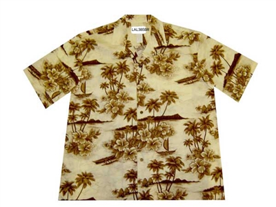 Bulk A385BR Hawaiian shirt