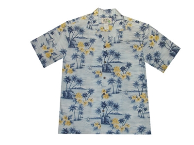 Bulk A436BL Hawaiian shirt