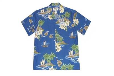 Bulk A478RB Hawaiian shirt