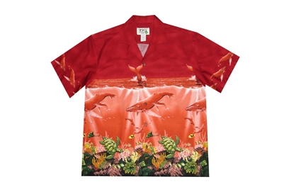 Bulk H493R Hawaiian shirt