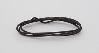 24/1 (Solid) Wire Black > per foot