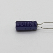 .47uf 50v Panasonic Electrolytic Capacitor