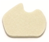 1/8" Felt Dancer's Sesamoid Pads