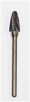 Carbide Burr 1/8" shank shape R