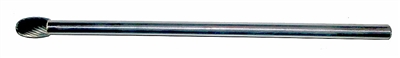 extended length shank carbide burr