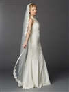 Floor or Chapel Length Mantilla Lace Bridal Veil<br>3325V-I