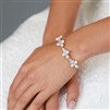 Freshwater Pearl Silver Bridal Wedding Bracelet