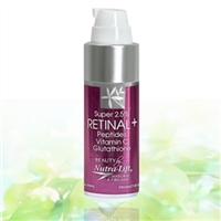 photo of Nutra-LiftÂ® Super RETINAL + Peptides + Vitamin C + Milk Thistle + Glutathione 2 OZ pump