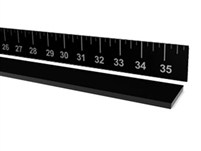 40 Duro Neoprene Strip - 3/16" Thick x .38" Wide x 4.062" Long