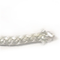 Dense Knitted Fiberglass Rope - 1-1/2" Diameter x 5 Ft Length