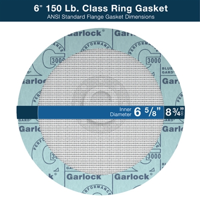 Gasket Strainer - 6" Ring 150lb. Class