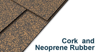 Cork and Neoprene Sheet - 1/8" Thick x 24" x 24"
