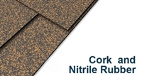 Cork and Nitrile Rubber Sheet - 1/8" Thick x 12" x 36"