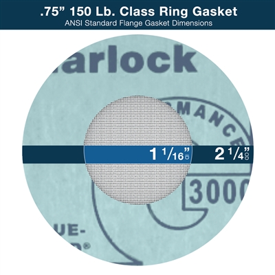 Gasket Strainer - Ring - 3/4" - 150 Lb. Class