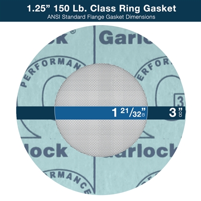 Gasket Strainer - Ring - 1-1/4" - 150 Lb. Class