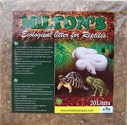 Milton's Coco Bedding for Reptiles - coarse / chips