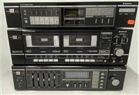 Sanyo System: Tuner, Amp and Cassette Deck
