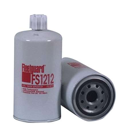 Fleetguard fuel water separator, part number FS1212 qty 1.