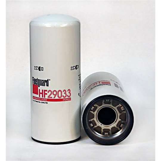 Fleetguard hydraulic filter, part number HF29033 qty 1.