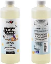 DU-MOST Bio-Enzymatic Concentrated Floor Cleaner: Safe for Kids, Pets & the Planet - Citrus Scent, 16 Fl oz, pH Neutral, Environmentally Friendly, Cleans All Hard Surface Floors, No Rinsing Floor Cleaner