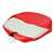 Concentric Universal Deluxe Pan Seat Cushion, Red/White 50300-RW