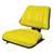 Concentric Universal Compact Seat with Slides, Yellow 50800-YE