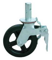 8" Heavy Duty Locking Caster (1â…œ" Stem)